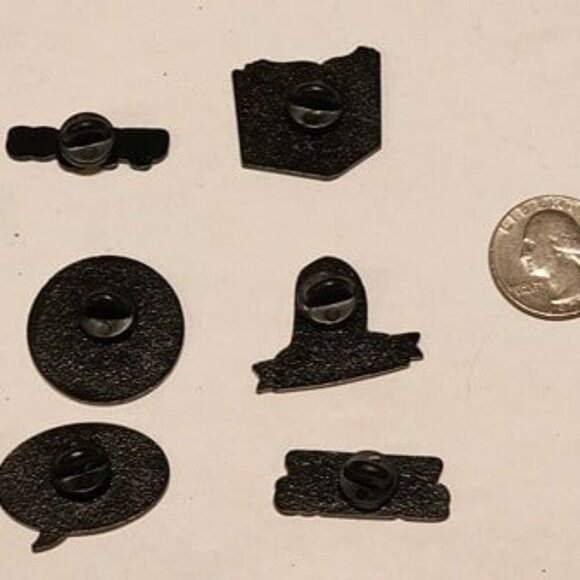 Mean Girls 6-Piece Enamel Pin Set - Iconic Movie Quotes & Characters Collection - Picture 4 of 4